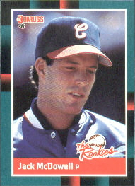 1988 Donruss Rookies Baseball Cards    040      Jack McDowell